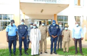 #BONDOUKOU / VISITE DU DIRECTEUR GÉNÉRAL DE LA POLICE NATIONALE