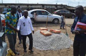 Bassam: Travaux du phare et rechargement des voies