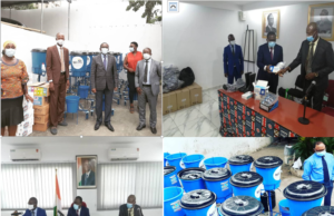 #UVICOCI #TCI LUTTE CONTRE LA COVID-19 : L’ONG INTRAHEALTH INTERNATIONAL FAIT DES DONS DE KITS SANITAIRES AUX COMMUNES PARTENAIRES DE COTE D’IVOIRE