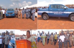 Arrah: Remise d’un véhicule de patrouille à la brigade de Gendarmerie d’Arrah