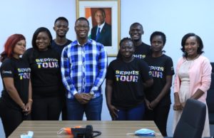 MAIRIE DE MAN: L’Equipe du SEPHIS pour une rencontre avec le Maire Aboubacar FOFANA