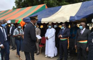 #BONDOUKOU CÉLÉBRATION DE LA FÊTE DE L’INDÉPENDANCE DANS LA COUR DE LA PRÉFECTURE DE BONDOUKOU