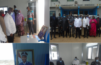 #BONDOUKOU / ~#DEUIL : LA MAIRIE AUX CÔTES DES AGENTS DE LA POLICE NATIONALE DE BONDOUKOU.