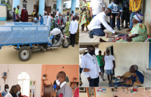 Vie Communautaire : Le Maire communie avec la population de Vitre2