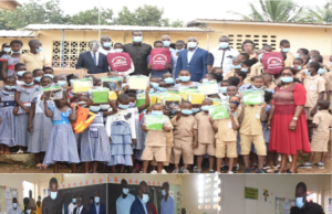 Bingerville: Distribution de Kits scolaire.