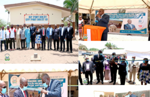 La cérémonie officielle de remise des clés des bâtiments réhabilités des différentes Écoles Primaires Publiques Port-bouet Phare, Port-bouet 3 et Port-bouet 1B a lieu ce Mercredi 23 Septembre 2020.