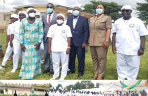 #Abengourou: CÉRÉMONIE DU PORT DE BLOUSES DE 521 ÉTUDIANTS DE L’INFAS D’ABENGOUROU