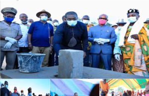 #SanPedro Tabou / Financés par le ministre Félix Anoblé Les travaux de construction de la sous-préfecture de Djamadioké lancés hier.