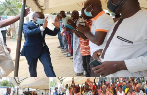 #Grand_Bassam: Vie communautaire et associative Le Maire donne de bonnes nouvelles aux habitants d’Odoss