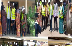 Maire d’Assinie : infrastructures scolaire. Epp Assinie1A #Hipollyte ebagnitchie