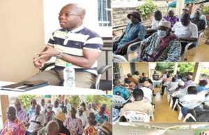 Tiassalé: Le maire Assale Tiemoko : « Nous avons détruit huit rumeurs dangereuses, mais le serpent n’est pas mort « .