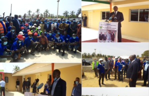 Mairie de Grand-Bassam: INSERTION JEUNES : 400 jeunes en situation d’apprentissage ont reçu la visite du Ministre Touré Mamadou