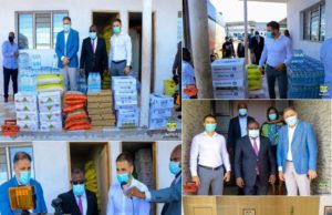 #ACTU_KOUMASSI: Don Covid-19 LE GROUPE CARRÉ D’OR FAIT DON DE VIVRES À LA MAIRIE DE KOUMASSI