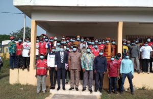 COMMUNE_DE_BONDOUKOU: LA CROIX ROUGE JAUGE LE NIVEAU DES ACTIVITÉS LOCALES À BONDOUKOU