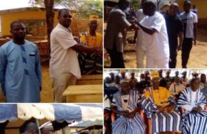 Mairie de Biankouma: Remise de 500 tables-bancs à l’inspection de l’enseignement primaire par l’honorable Dely Mamadou ce samedi 28 Novembre 2020.