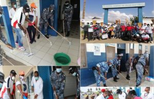 Mairie de Grand-Bassam: Paix et cohésion sociale Opération « le balais de la cohésion sociale »