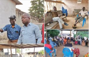 Mairie de Tiassalé: Cotisations COGES et frais annexes: Le maire Assale Tiemoko, dans les villages de la sous-préfecture de Morokro.