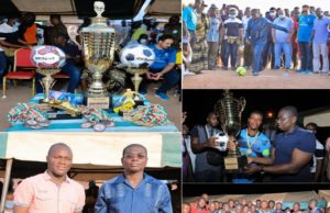 SPORT À SAN PEDRO/ FOOTBALL FINALE DU TOURNOI INTER-QUARTIERS DE SAN PEDRO