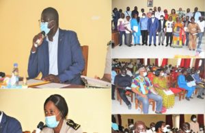 MAIRIE D’ADIAKE: 29/12/2020 CONSEIL MUNICIPAL / HIEN SIE FELICITE SES COLLABORATEURS