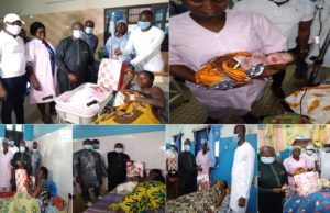 #COMMUNE_DE_BONDOUKOU: LE SÉNATEUR TOURÉ ET LE MAIRE ACCUEILLENT LES TOUT-PREMIERS BÉBÉS DE 2021 DE LA COMMUNE DE BONDOUKOU