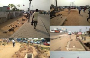 Mairie de Cocody: Assainissement de l’environnement à Cocody / Le Maire Jean-Marc Yacé dégage les occupations anarchiques des carrefours de la Riviera 2 et 3.