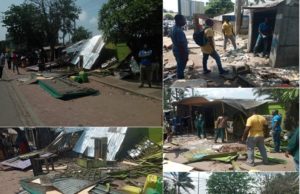 Mairie de Marcory: Déguerpissement des trottoirs
