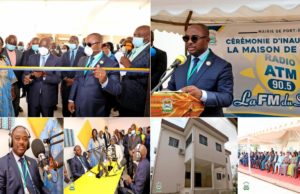 Port_Bouët: Cérémonie d’Inauguration de la Maison de la Presse