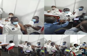 VACCINATION CONTRE LA COVID 19. Le Ministre Paulin Claude DANHO , Notre Député-Maire donne l’exemple de civisme et d’engagement pour Éradiquer la pandémie.