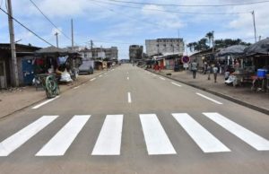 Mairie de Marcory: Bitumage des voies