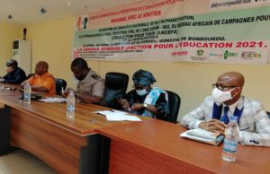 COMMUNE_DE_BONDOUKOU: Panel sur l’éducation pour tous. LA MAIRIE DE BONDOUKOU EXPOSE SES DERNIÈRES RÉALISATIONS ET ACTIONS À L’ONG RIP-EPT