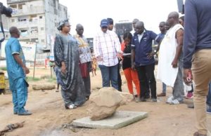 Commune de Yopougon: Visites des chantiers de réhabilitation de la voirie.