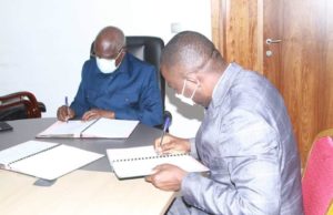 Signature de convention sur les contraventions sur la circulation routière entre la mairie de Yopougon et la structure K1 Énergies.