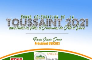 Bonne célébration de la Toussaint dans toutes les villes et communes de Côte d’Ivoire