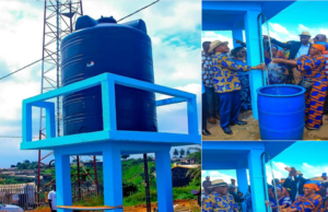 MAIRIE D’ANYAMA : ACCÈS À L’EAU POTABLE / LE MAIRE AMIDOU SYLLA OFFRE UN FORAGE AUX POPULATIONS D’ITRATOU.