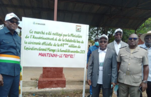 Mairie de Dimbokro: Salubrité / Opération Grand ménage.