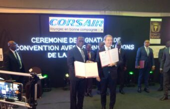 Les Images de Cérémonie de Partenariats UVICOCI – CORSAIR