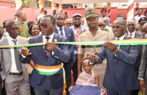 INAUGURATION DE LA MAIRIE ANNEXE DE ATTECOUBÉ SANTAI
