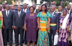 Cérémonie de remise officielle de matériels de salubrité à 58 communes