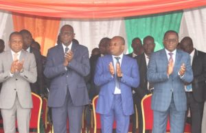 CÉRÉMONIE DE LANCEMENT DES ACTIVITÉS DE LA SEMAINE DE LA VILLE A LA PLACE INCH’ ALLAH DE KOUAMASSI