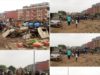 Mairie de la commune d’Abobo: Travaux de déguerpissement de la voie Coco-Services au rond-point du Banco.