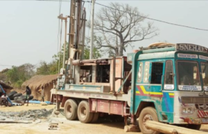 Commune de Dimbokro: Hydraulique / Construction de pompe à motricité humaine.