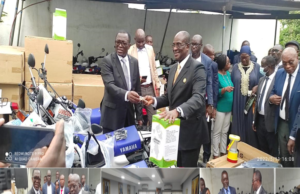 UVICOCI: Remise d’Equipements aux Communes