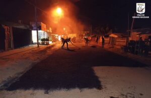 Travaux de Bitumage à Grand-Bassam