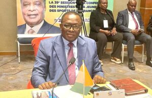 39ème conférence des ministres de la jeunesse et des sports de la Francophonie (Confejes) : Danho Paulin élu membre du bureau 2023-2025