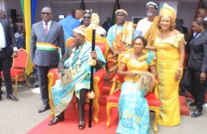 LE PRÉSIDENT DE LA TRANSITION DU GABON DANS LA COMMUNE FAMILLE D’ATTECOUBE