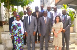 Siège UVICOCI.. Abidjan Plateau / Interview Cabinet Attali Associates au Ministre Danho Paulin